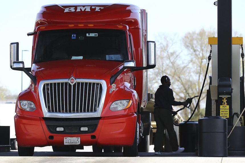 Rising Diesel Costs Are Straining U.S. Truckers, Shipping Operations
